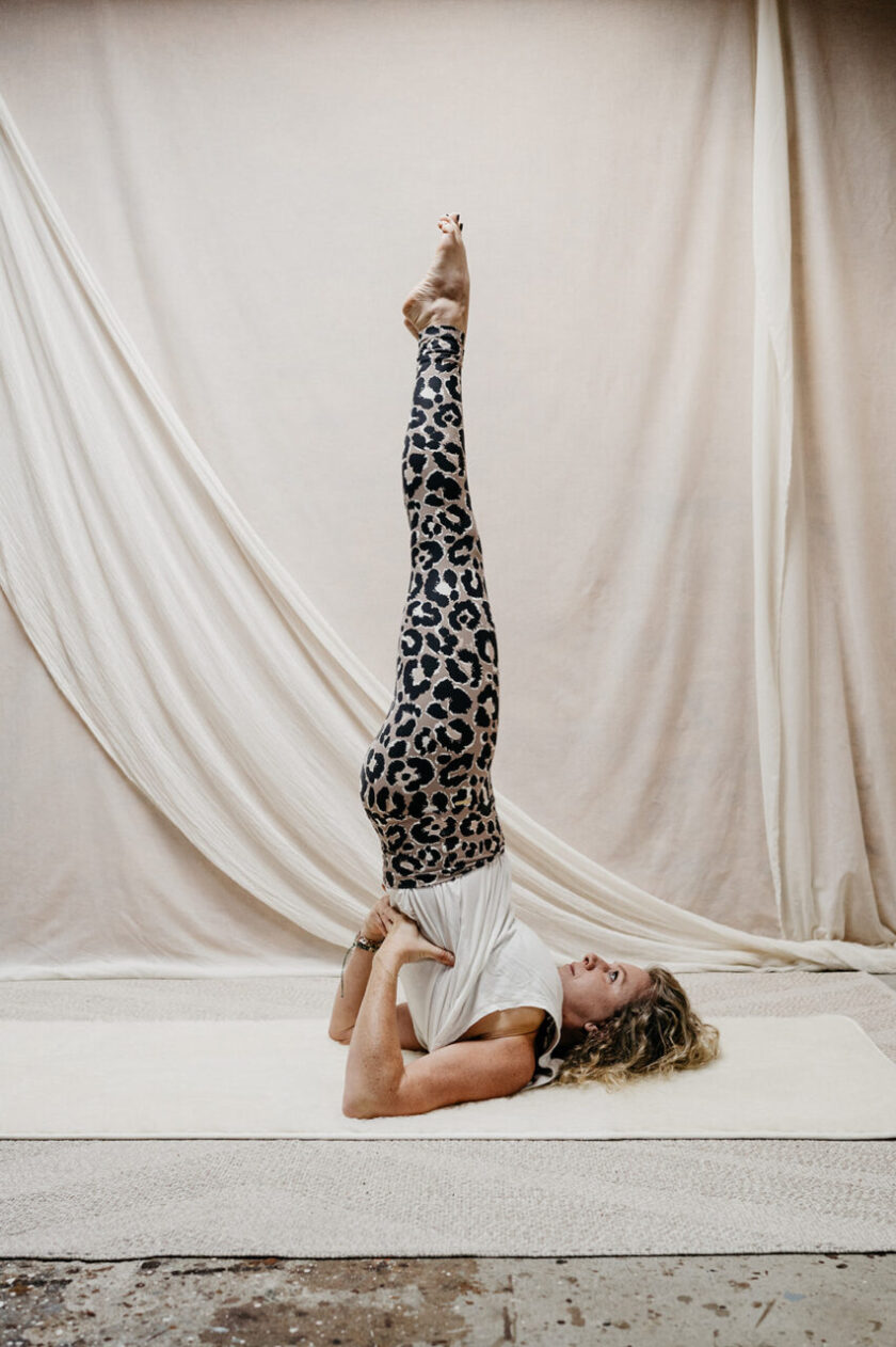 Luxe Yogamat van wol - Afbeelding 4