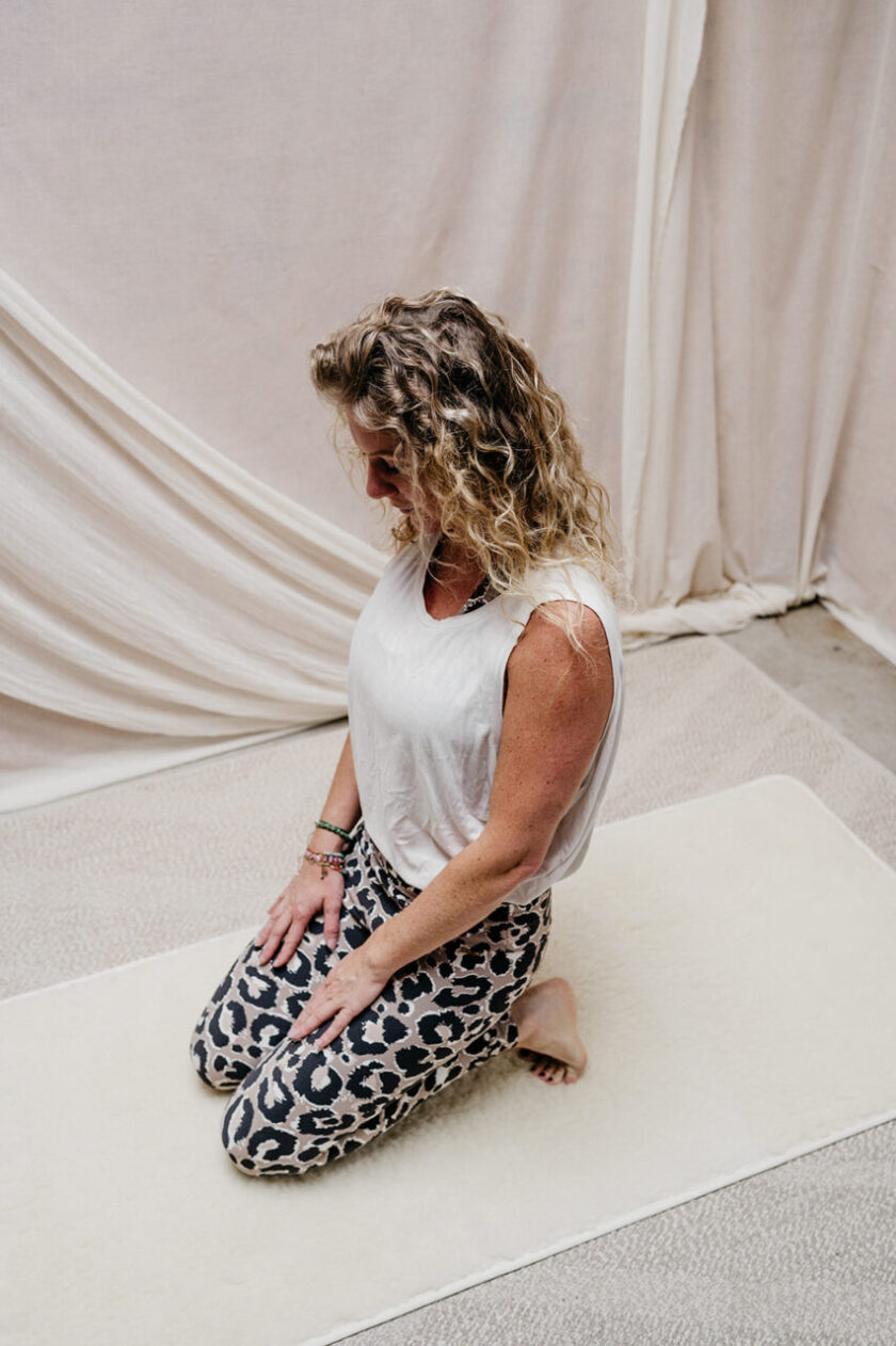 Luxe Yogamat van wol