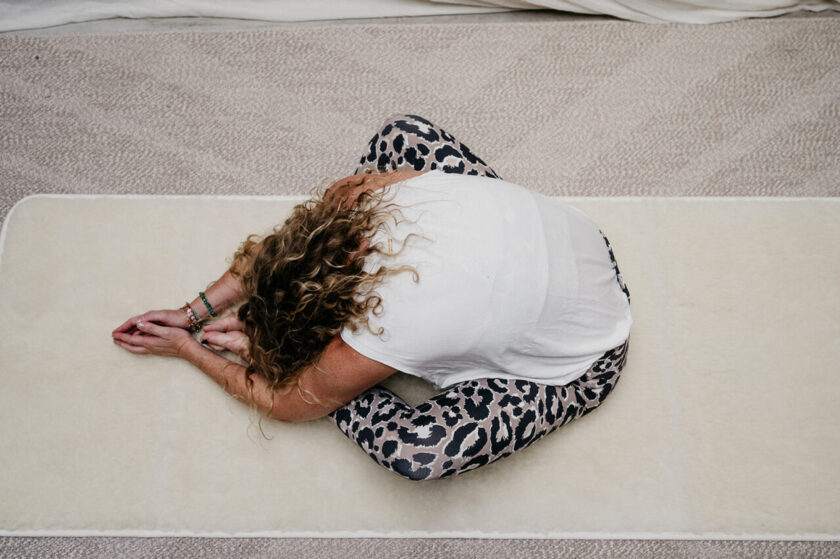 Luxe Yogamat van wol - Afbeelding 5