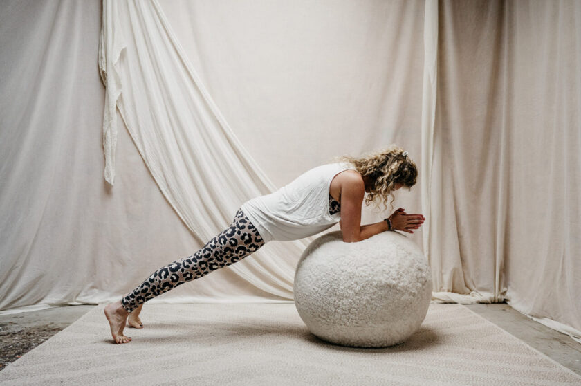 Fitnessbal crossbreed schapenvacht - Afbeelding 5