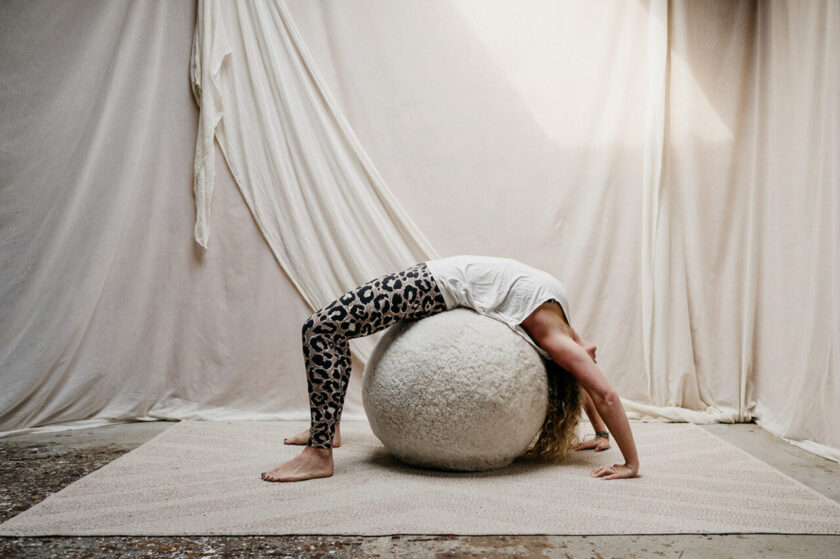 Fitnessbal crossbreed schapenvacht - Afbeelding 6