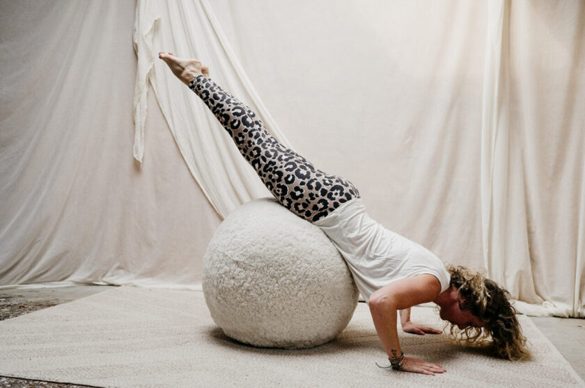 Fitnessbal crossbreed schapenvacht - Afbeelding 4